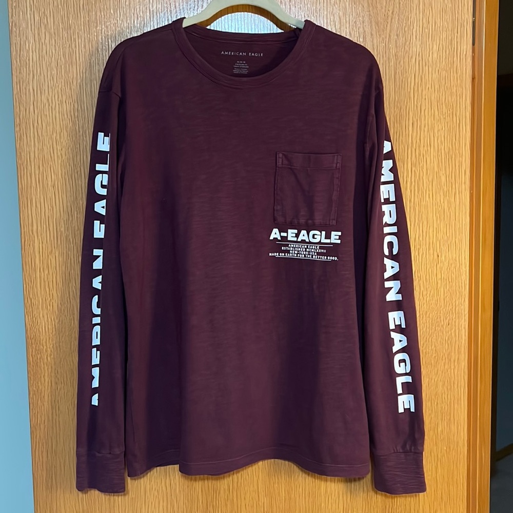 Men’s, American Eagle, size large, long sleeved shirt